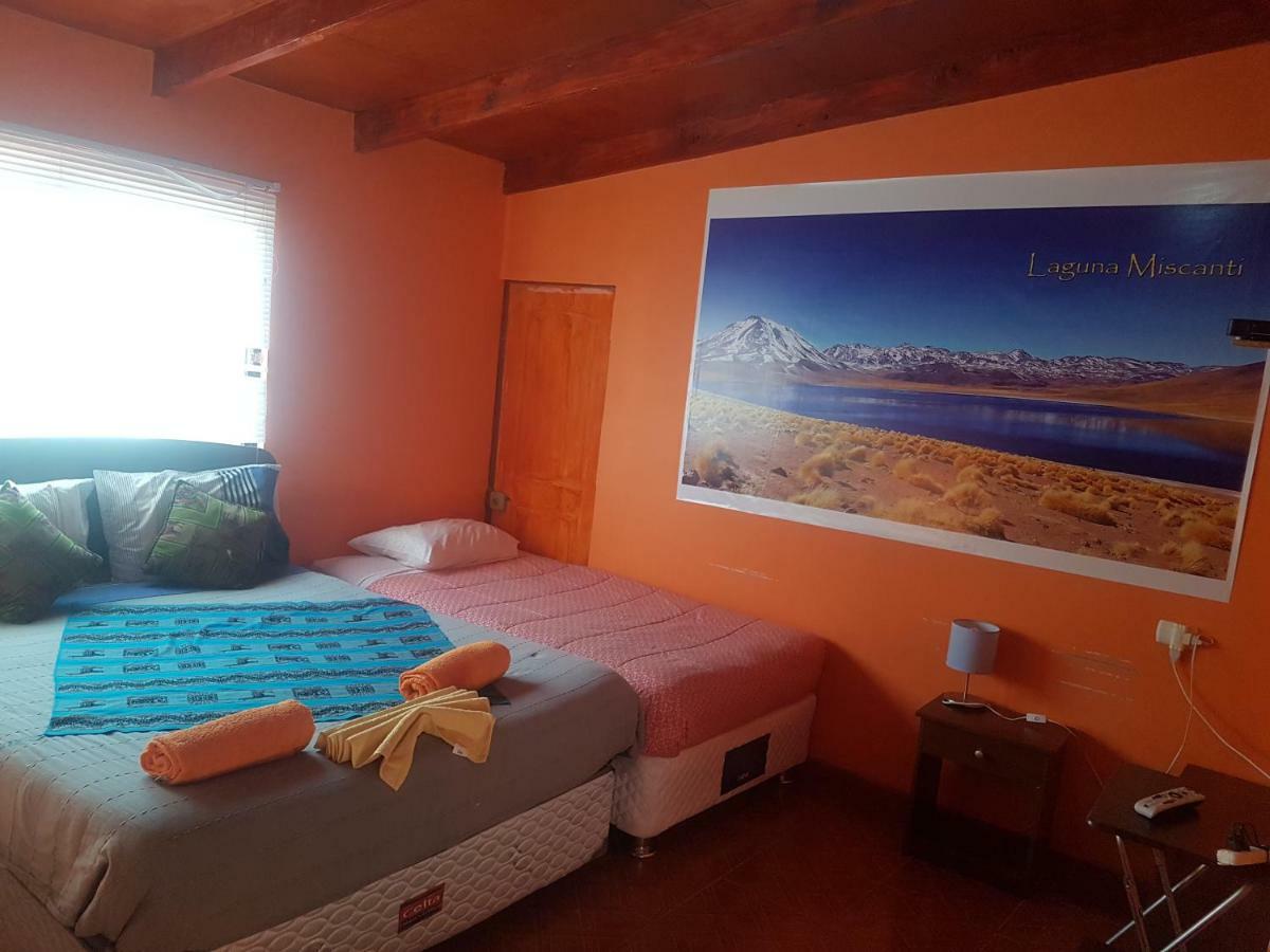 圣佩德罗·德·阿塔卡马 Hostal Nuevo Sol Y Viento旅舍 外观 照片